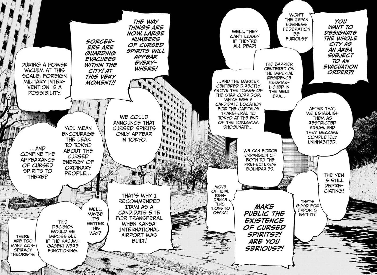 JUJUTSU KAISEN Chapter 137 - Page 5 in English