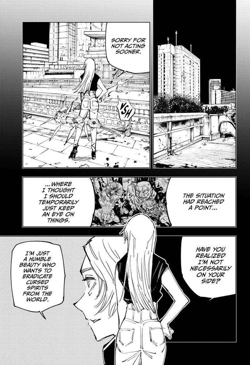 JUJUTSU KAISEN Chapter 138 - Page 13 in English