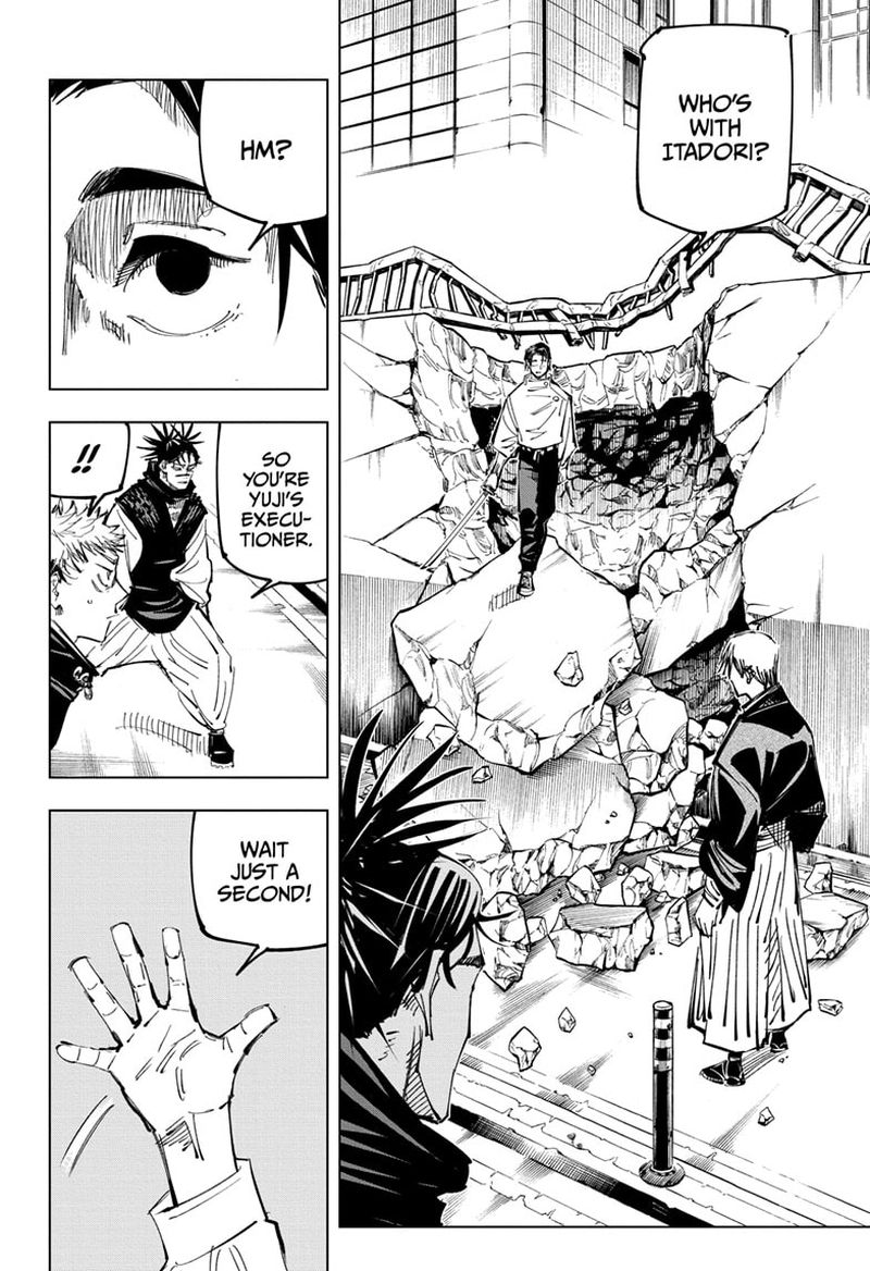 JUJUTSU KAISEN Chapter 140 - Page 4 in English