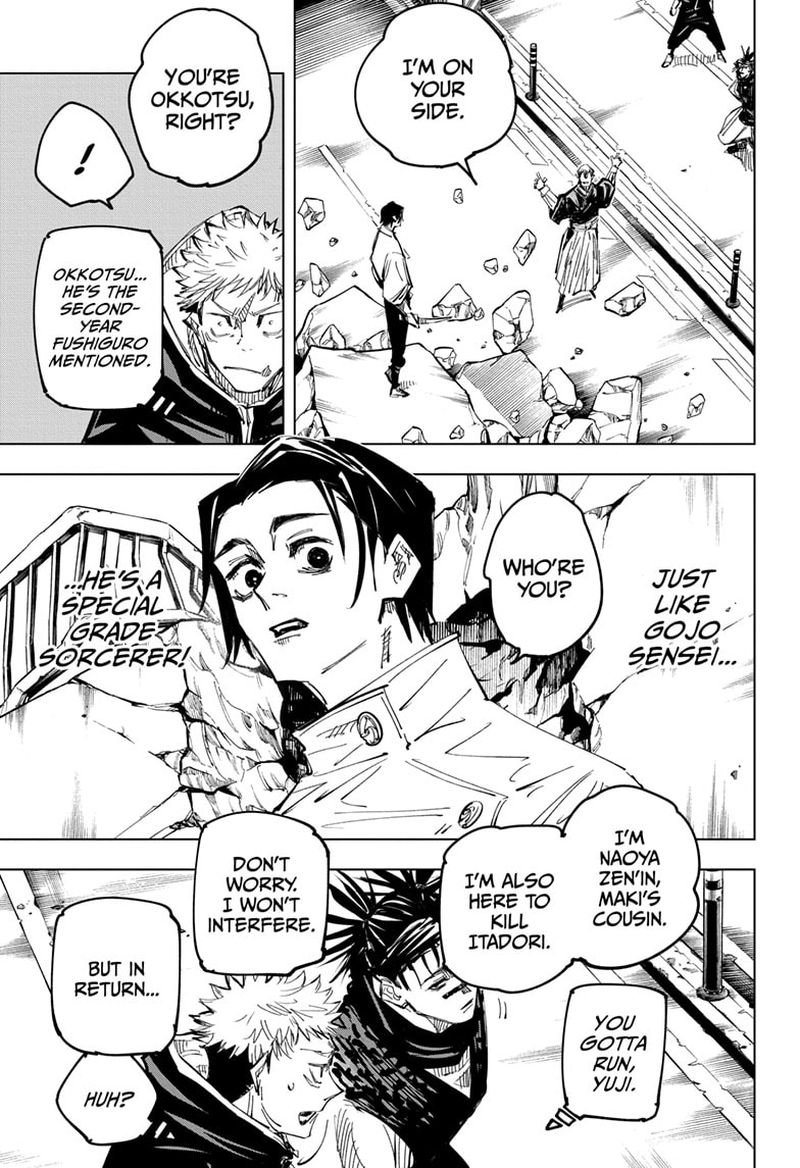 JUJUTSU KAISEN Chapter 140 - Page 5 in English