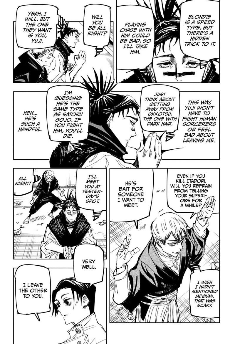 JUJUTSU KAISEN Chapter 140 - Page 6 in English
