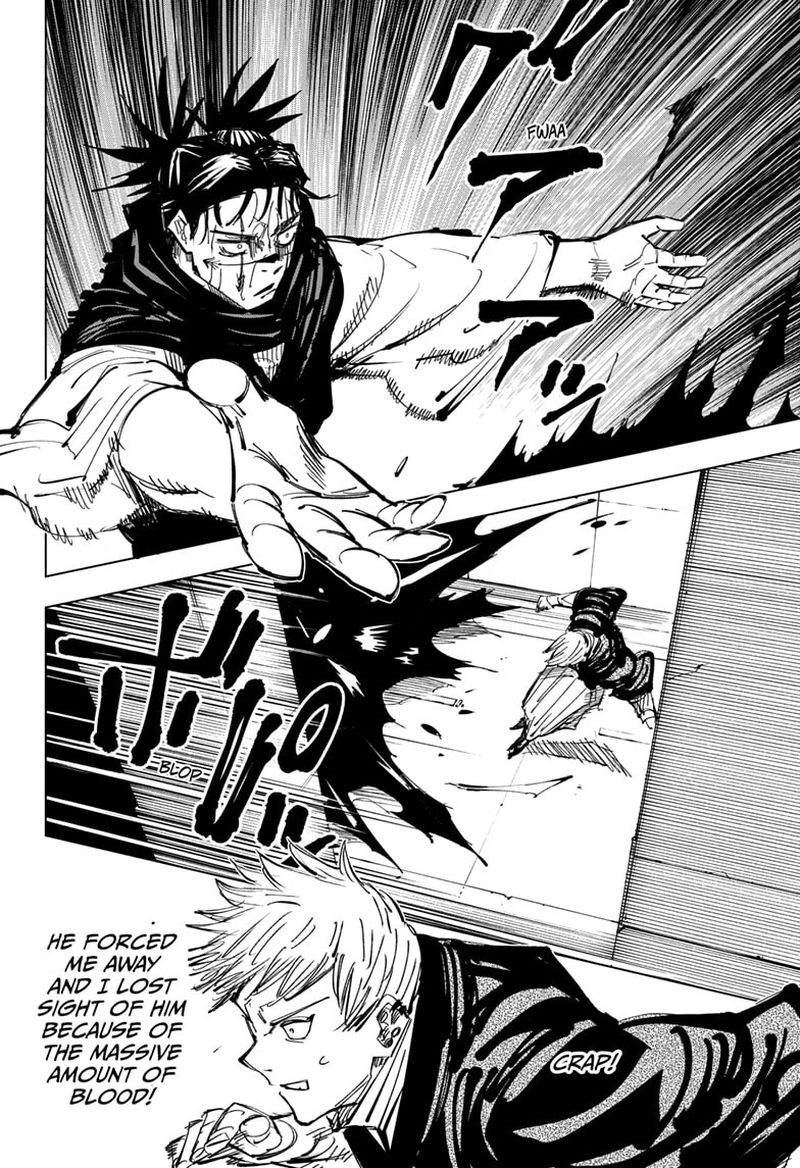 JUJUTSU KAISEN Chapter 142 - Page 10 in English