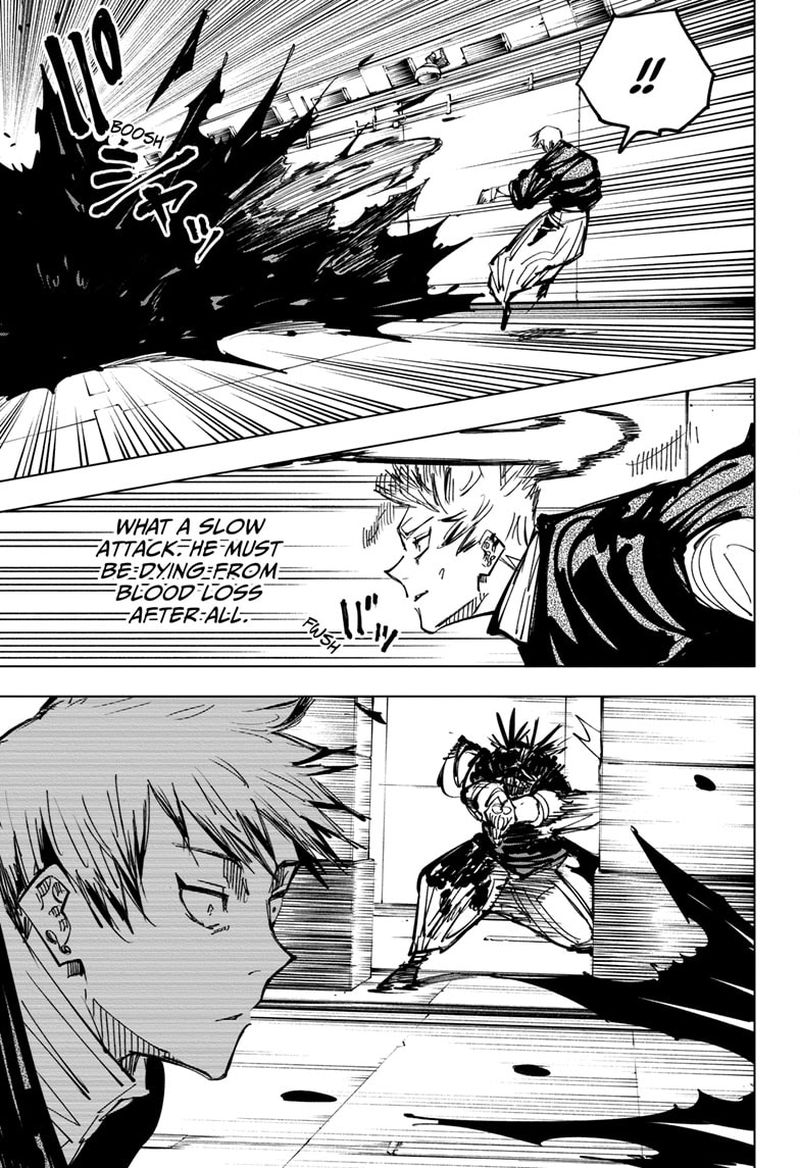 JUJUTSU KAISEN Chapter 142 - Page 11 in English