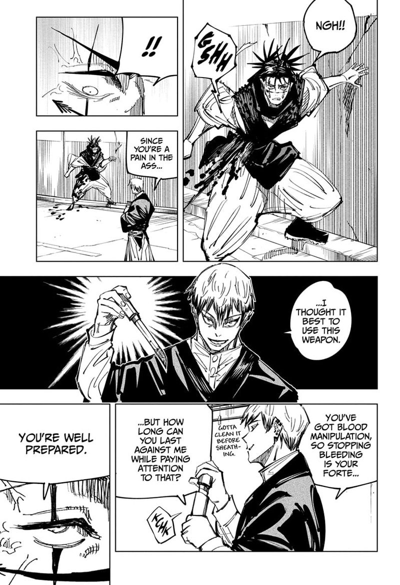 JUJUTSU KAISEN Chapter 142 - Page 5 in English