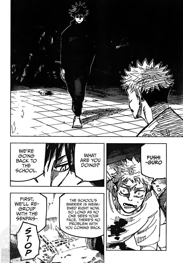 JUJUTSU KAISEN Chapter 143 - Page 13 in English
