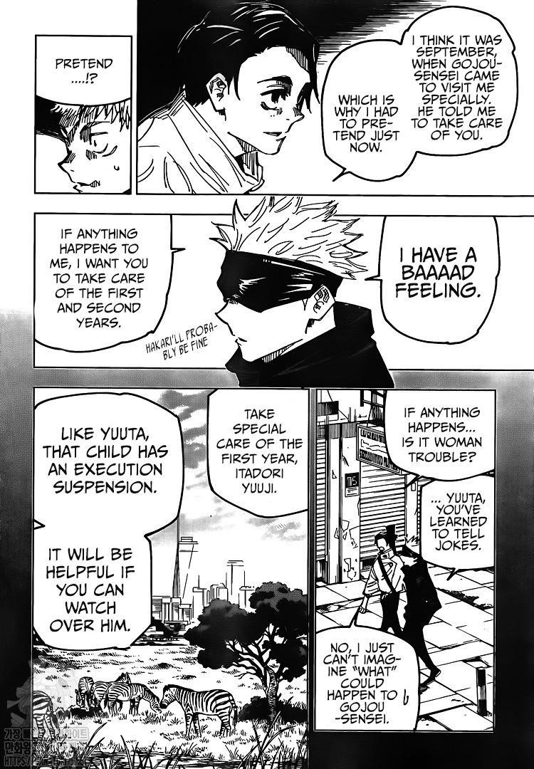JUJUTSU KAISEN Chapter 143 - Page 8 in English