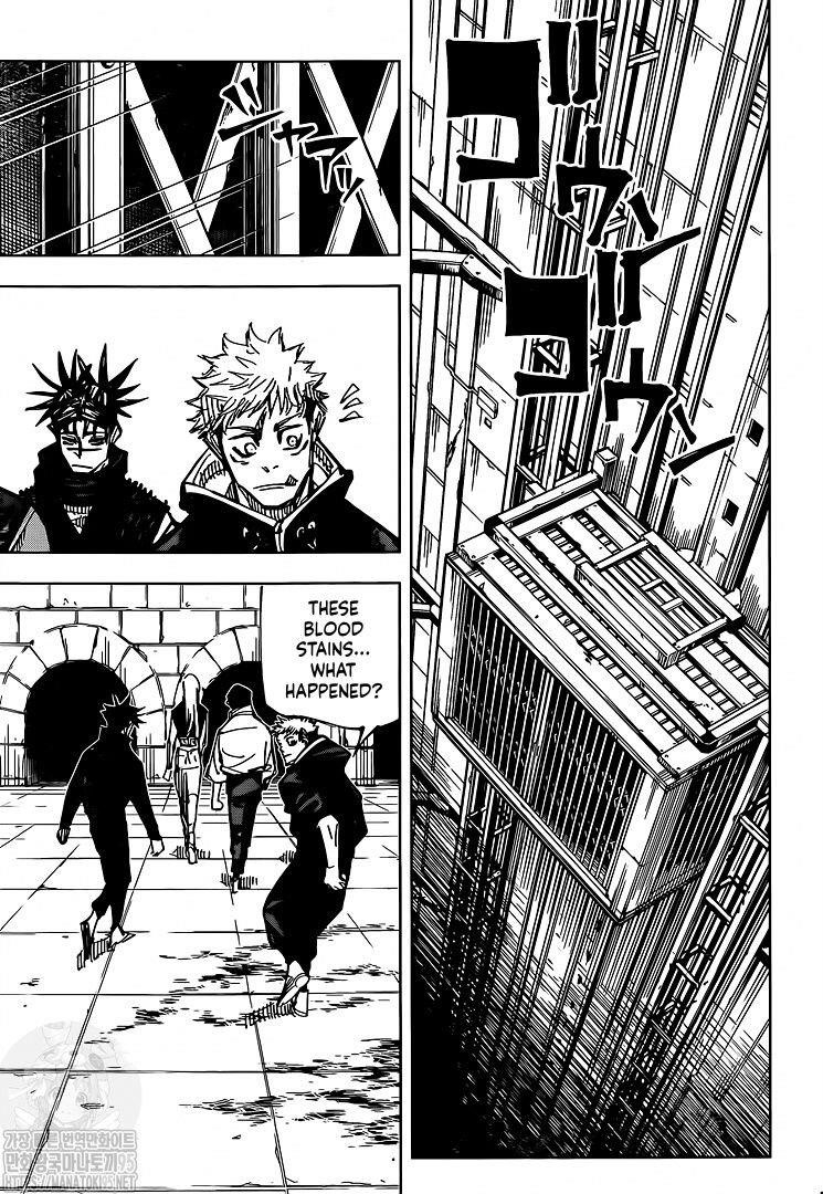 JUJUTSU KAISEN Chapter 144 - Page 15 in English