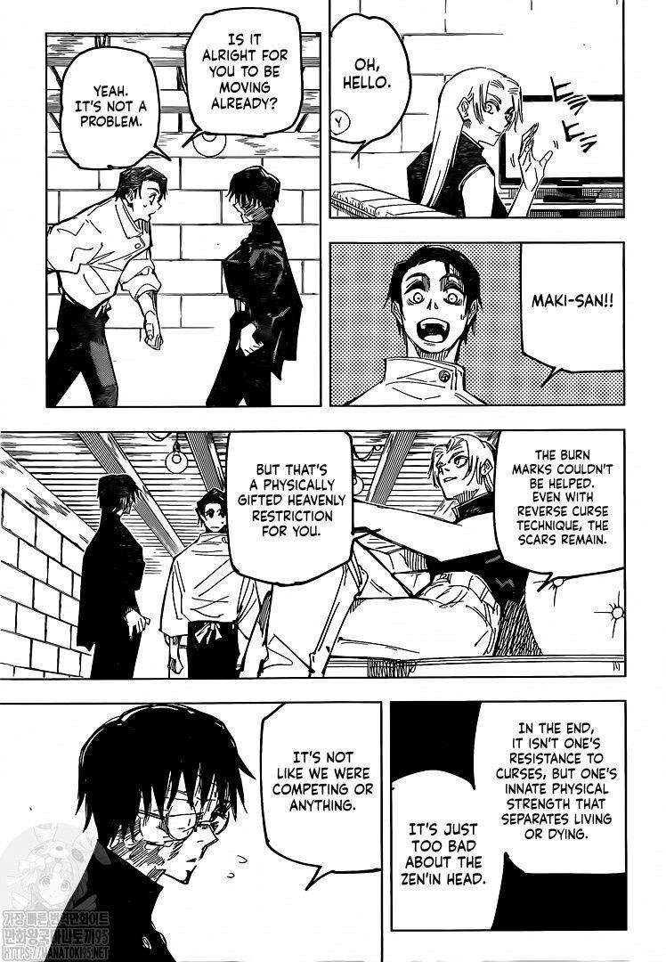 JUJUTSU KAISEN Chapter 144 - Page 9 in English