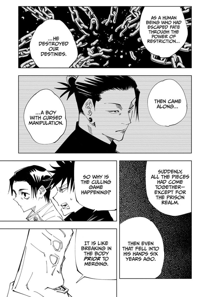 JUJUTSU KAISEN Chapter 145 - Page 11 in English