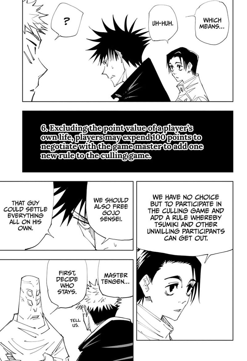 JUJUTSU KAISEN Chapter 145 - Page 13 in English