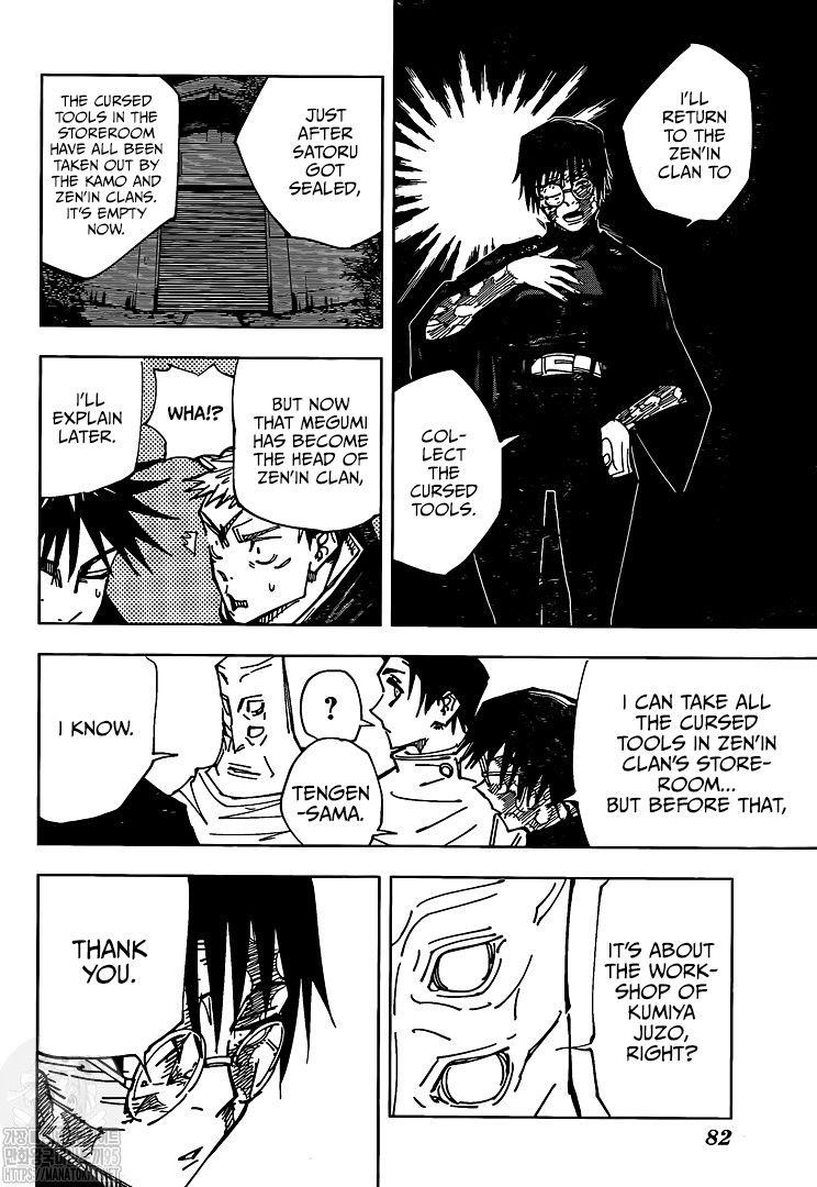 JUJUTSU KAISEN Chapter 146 - Page 11 in English