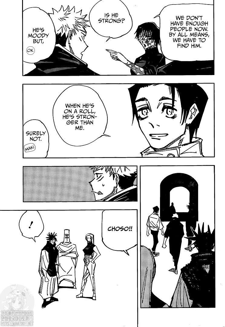 JUJUTSU KAISEN Chapter 146 - Page 14 in English