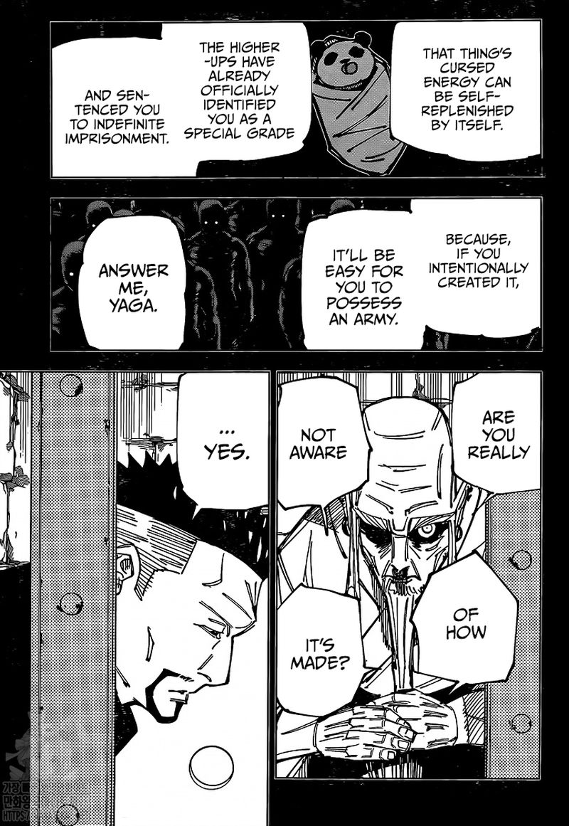 JUJUTSU KAISEN Chapter 147 - Page 3 in English