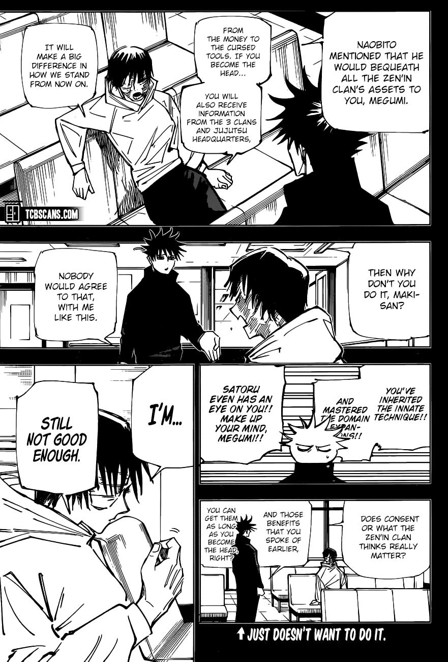 JUJUTSU KAISEN Chapter 148 - Page 4 in English