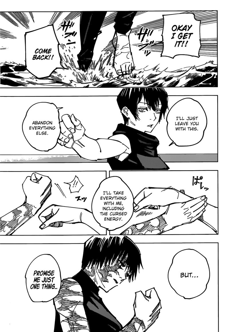 JUJUTSU KAISEN Chapter 149 - Page 11 in English