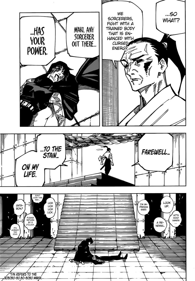 JUJUTSU KAISEN Chapter 149 - Page 5 in English