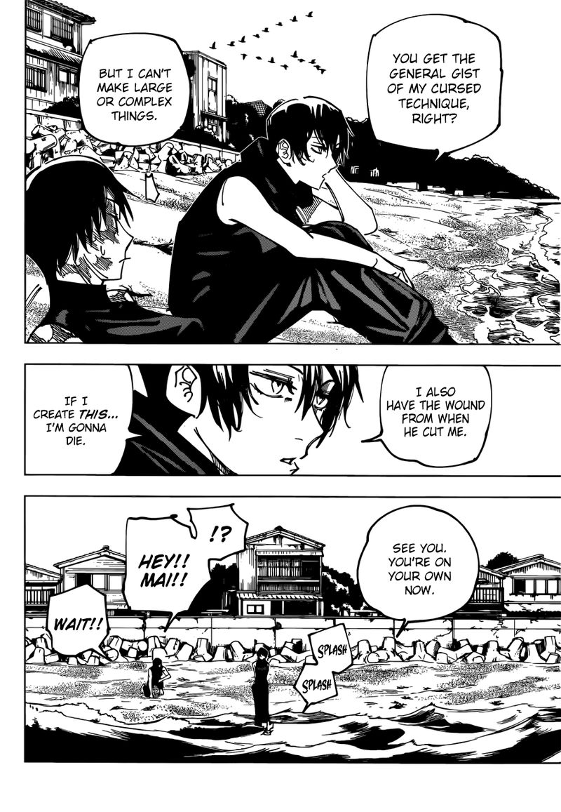 JUJUTSU KAISEN Chapter 149 - Page 8 in English