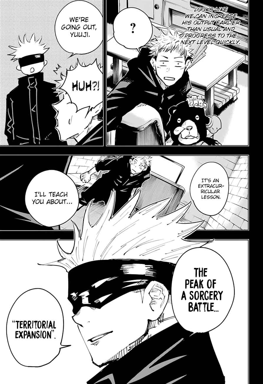 JUJUTSU KAISEN Chapter 15 - Page 3 in English