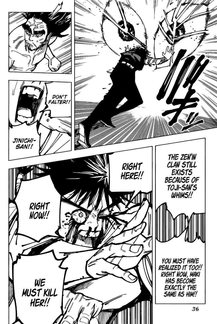 JUJUTSU KAISEN Chapter 150 - Page 18 in English
