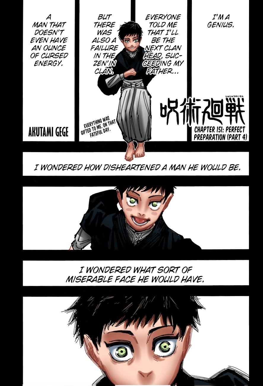 JUJUTSU KAISEN Chapter 151 - Page 17 in English