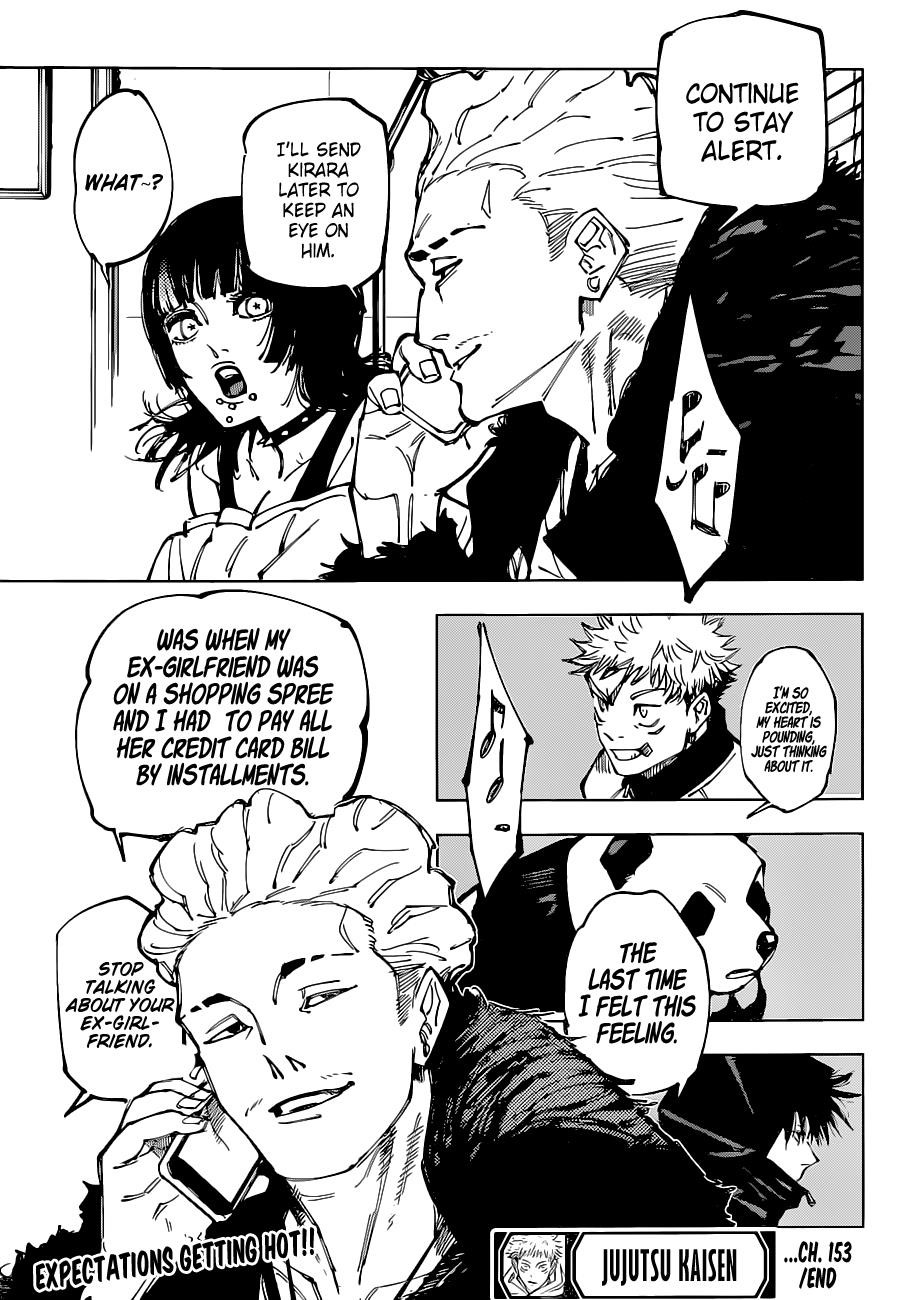 JUJUTSU KAISEN Chapter 153 - Page 18 in English