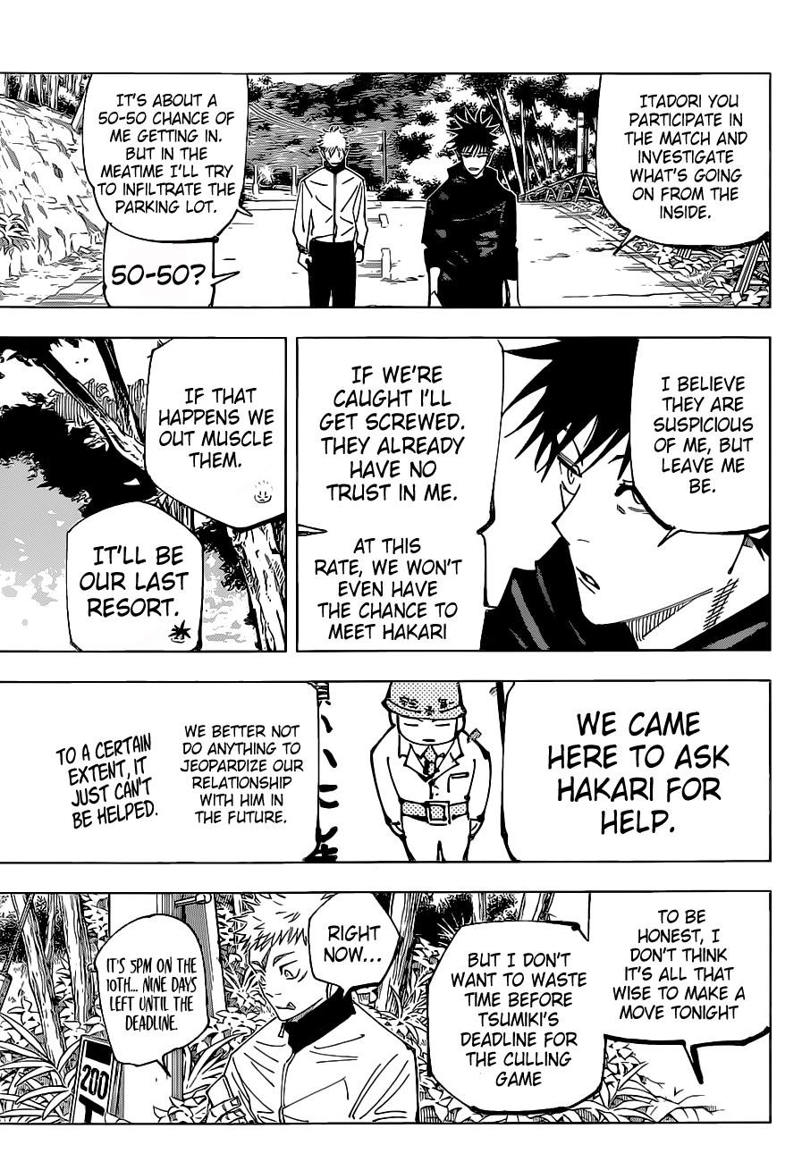 JUJUTSU KAISEN Chapter 153 - Page 7 in English