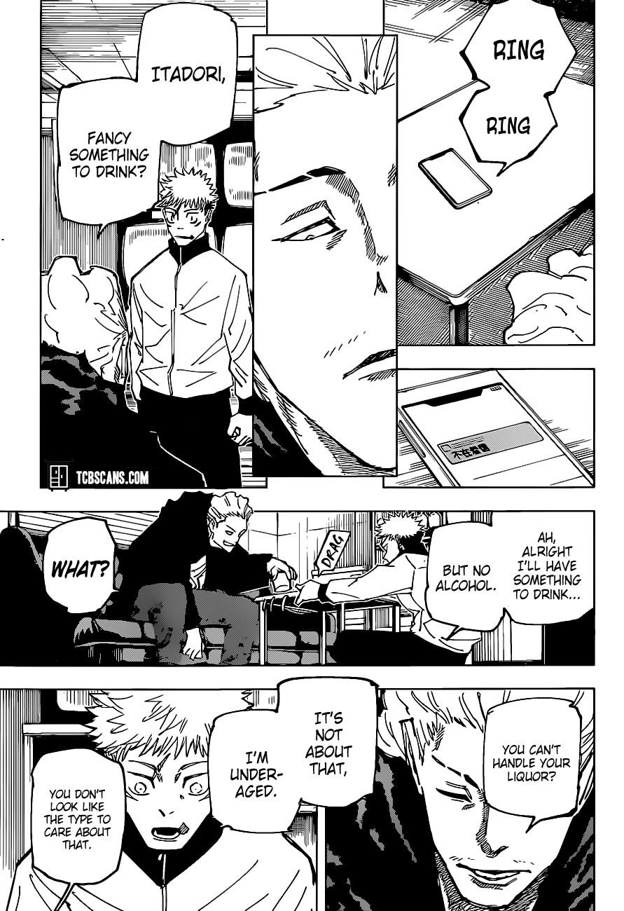 JUJUTSU KAISEN Chapter 155 - Page 7 in English