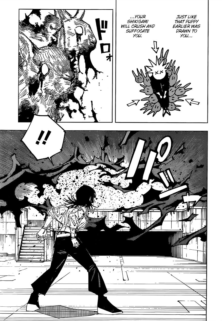JUJUTSU KAISEN Chapter 156 - Page 3 in English