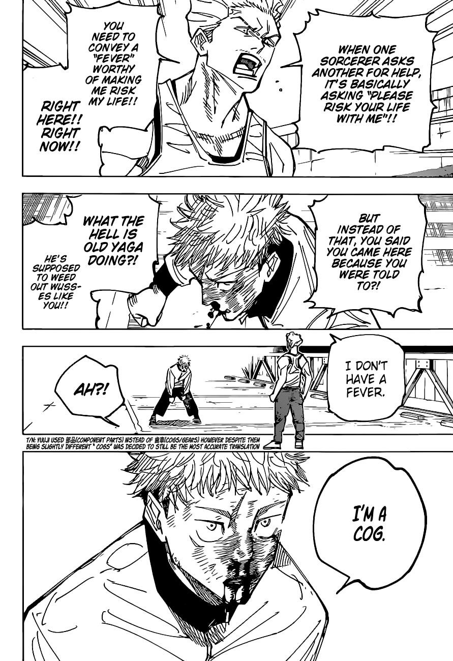 JUJUTSU KAISEN Chapter 157 - Page 11 in English