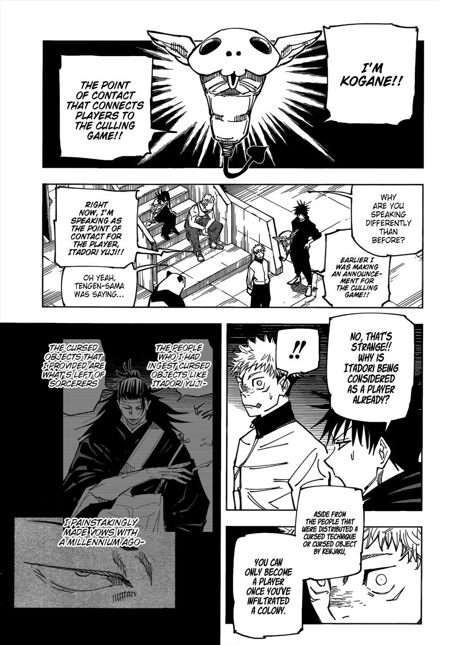 JUJUTSU KAISEN Chapter 158 - Page 11 in English