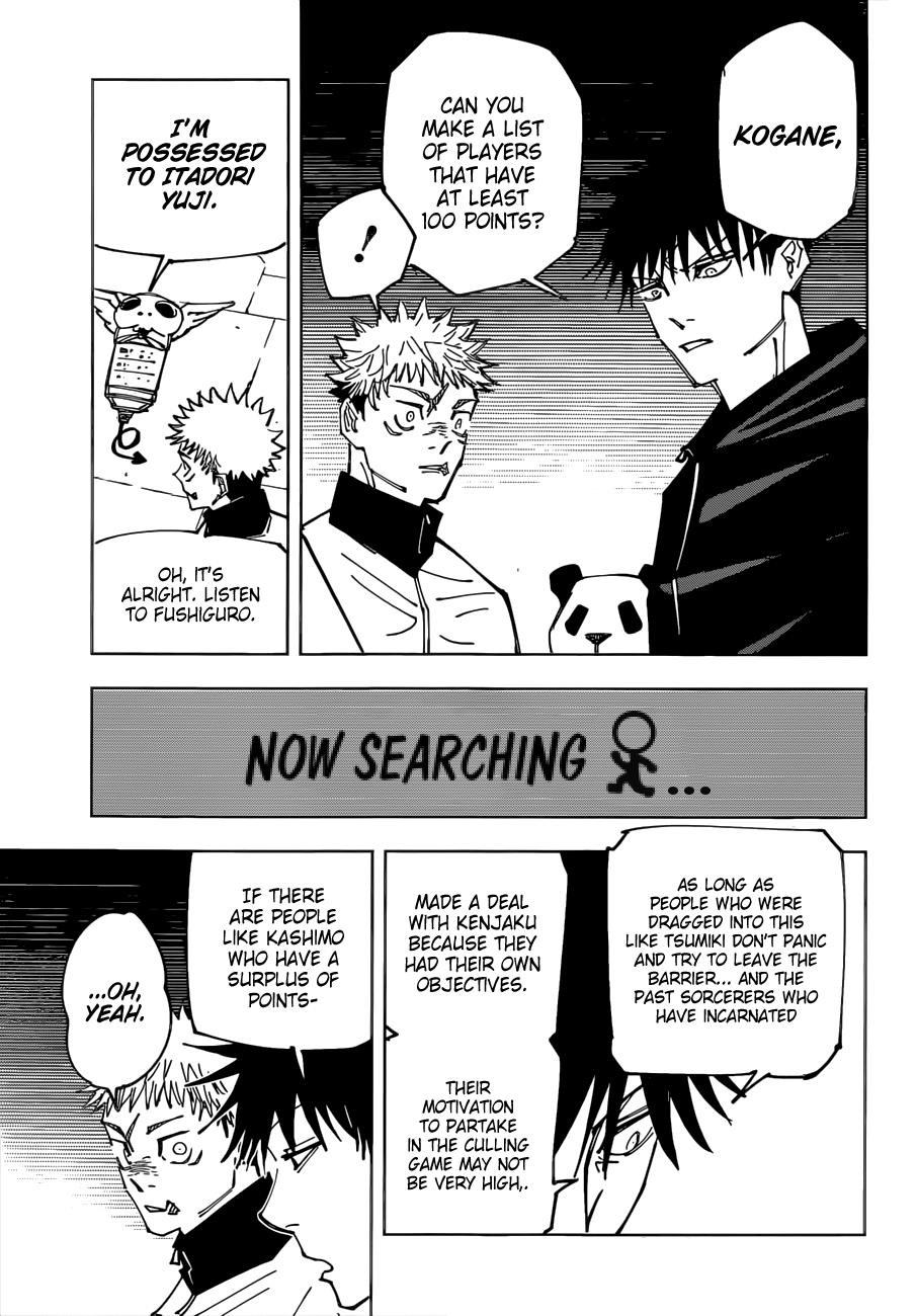 JUJUTSU KAISEN Chapter 158 - Page 15 in English