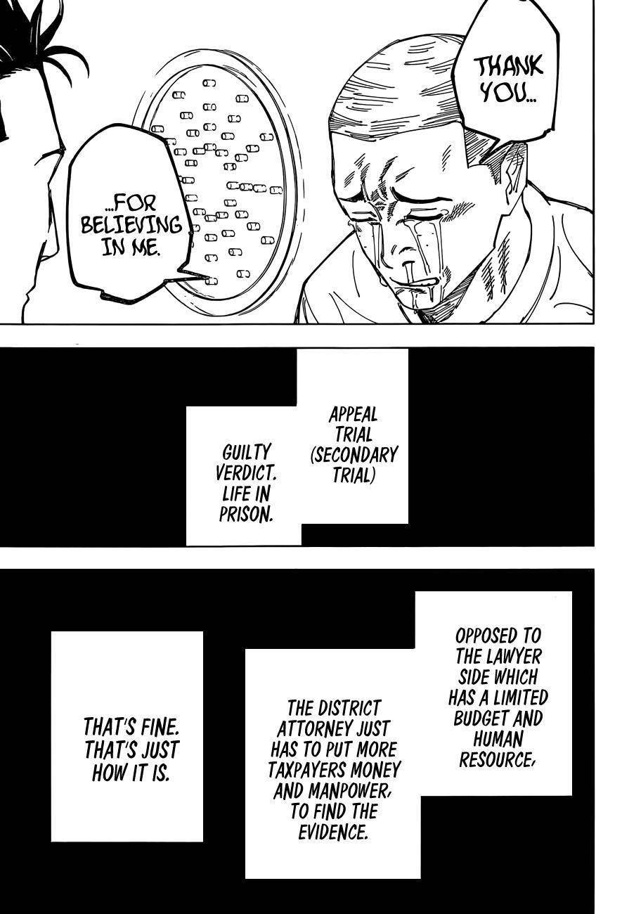 JUJUTSU KAISEN Chapter 159 - Page 13 in English