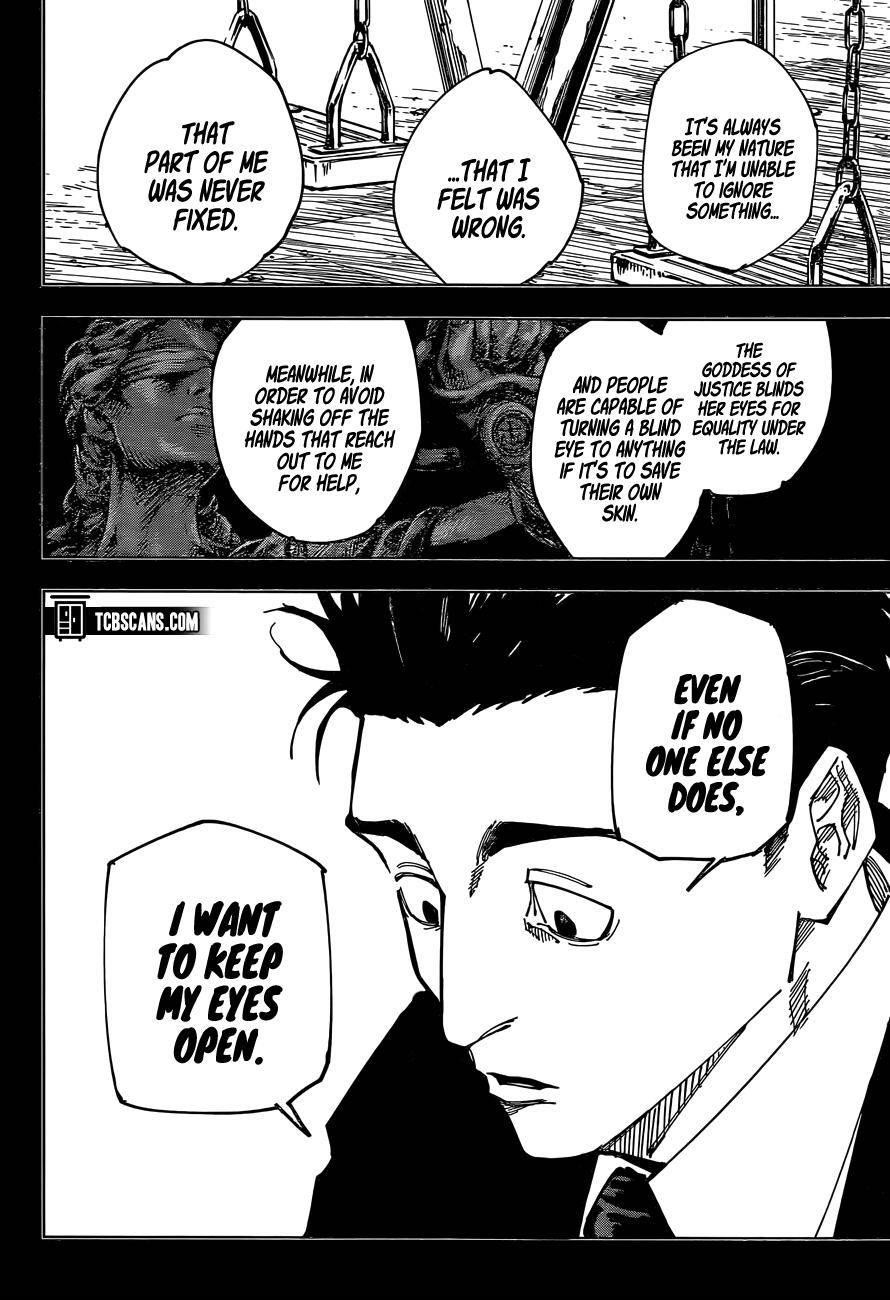 JUJUTSU KAISEN Chapter 159 - Page 16 in English