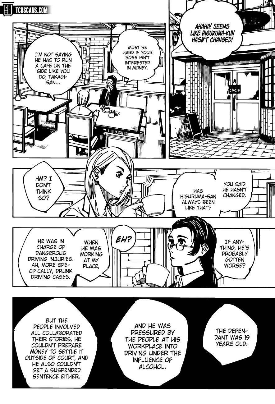 JUJUTSU KAISEN Chapter 159 - Page 8 in English