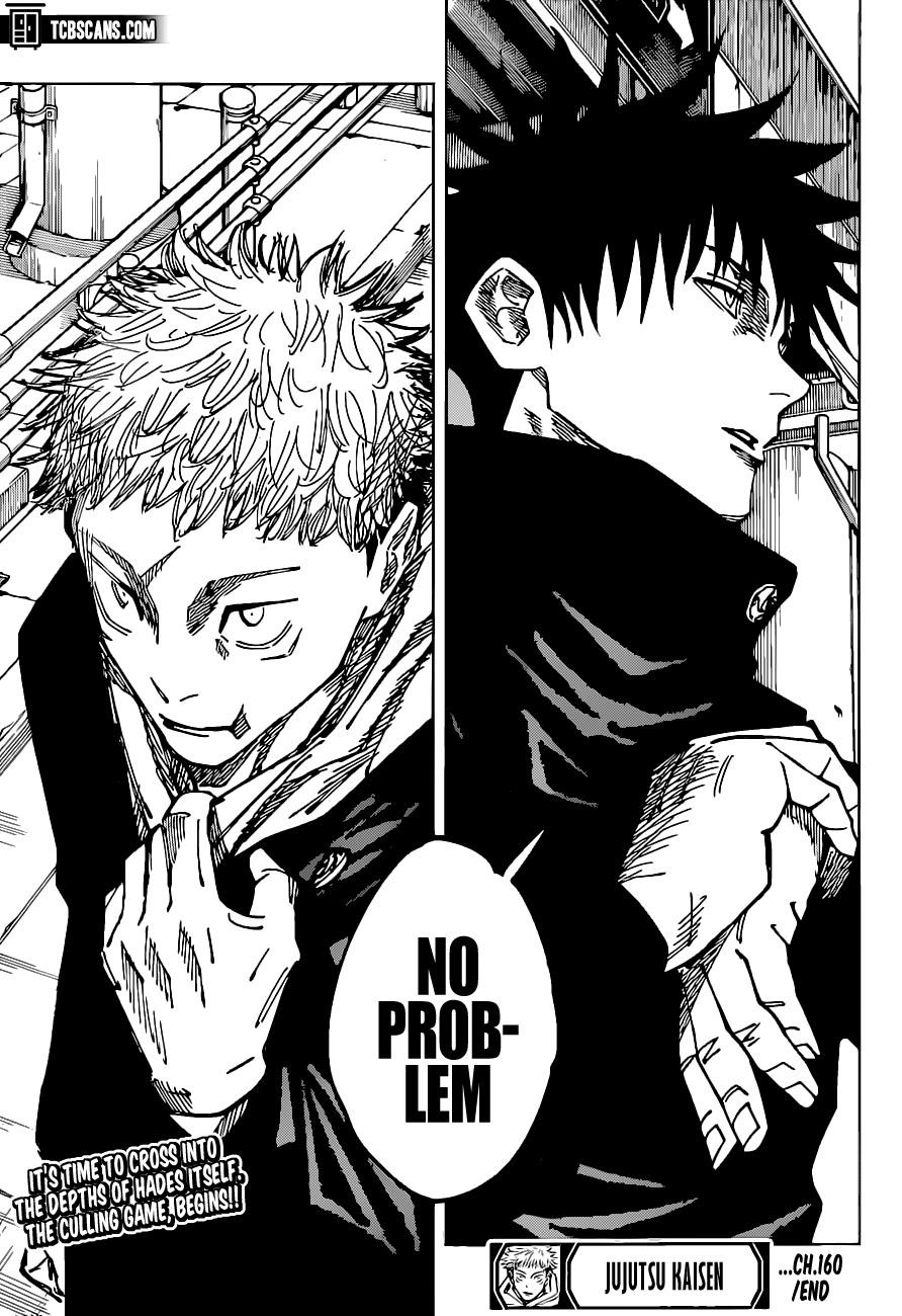 JUJUTSU KAISEN Chapter 160 - Page 16 in English
