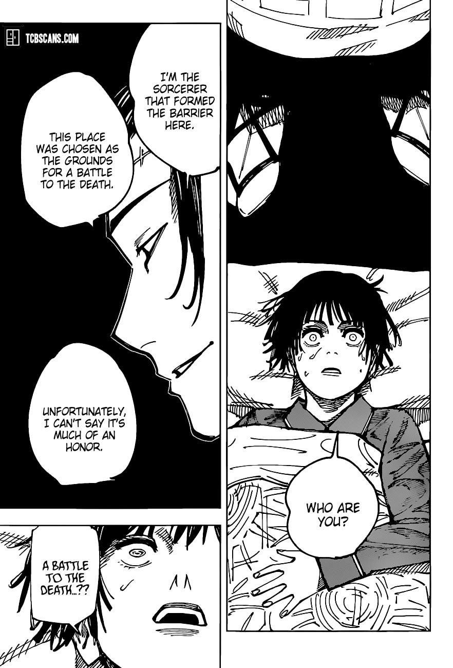 JUJUTSU KAISEN Chapter 160 - Page 3 in English