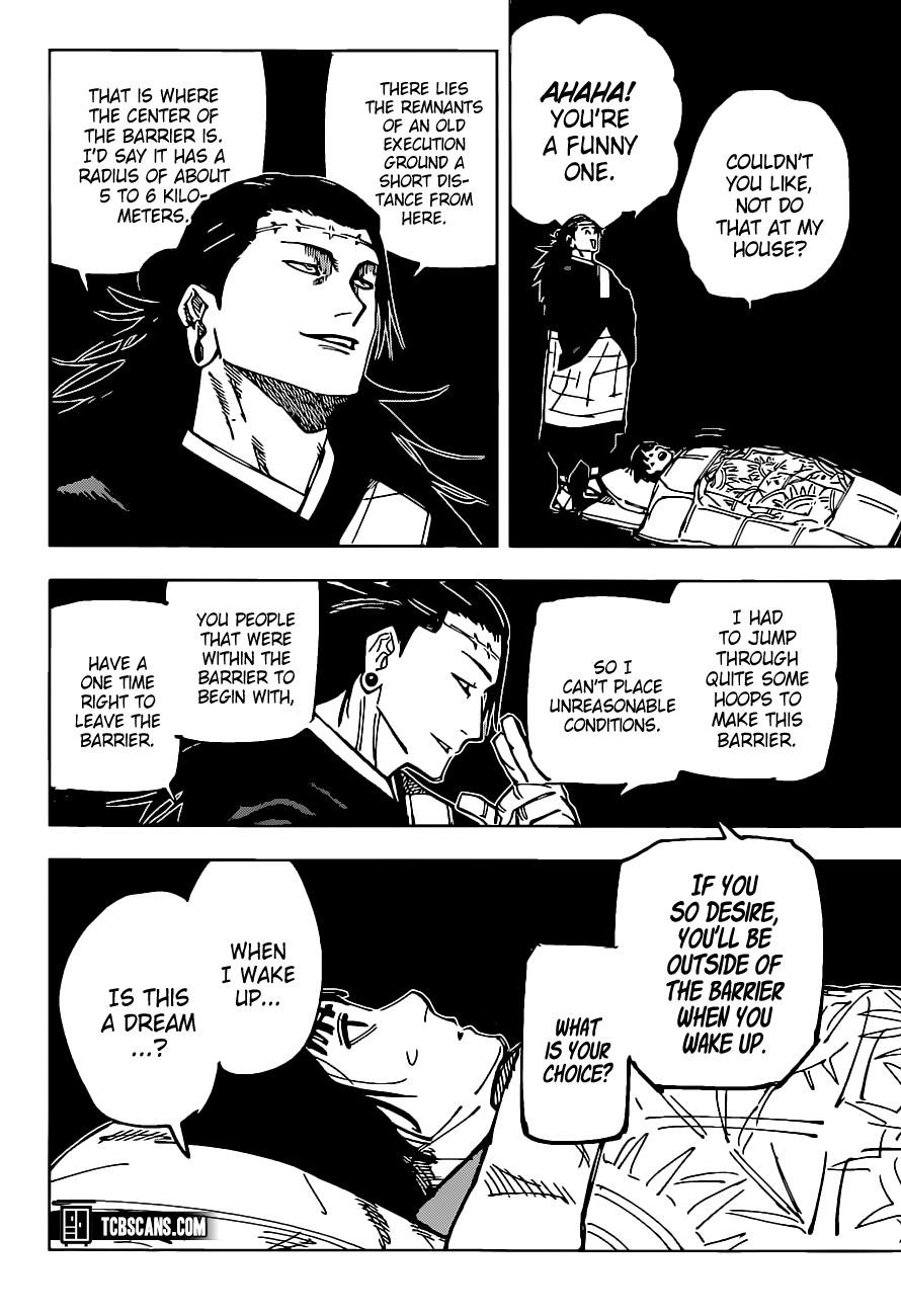 JUJUTSU KAISEN Chapter 160 - Page 4 in English