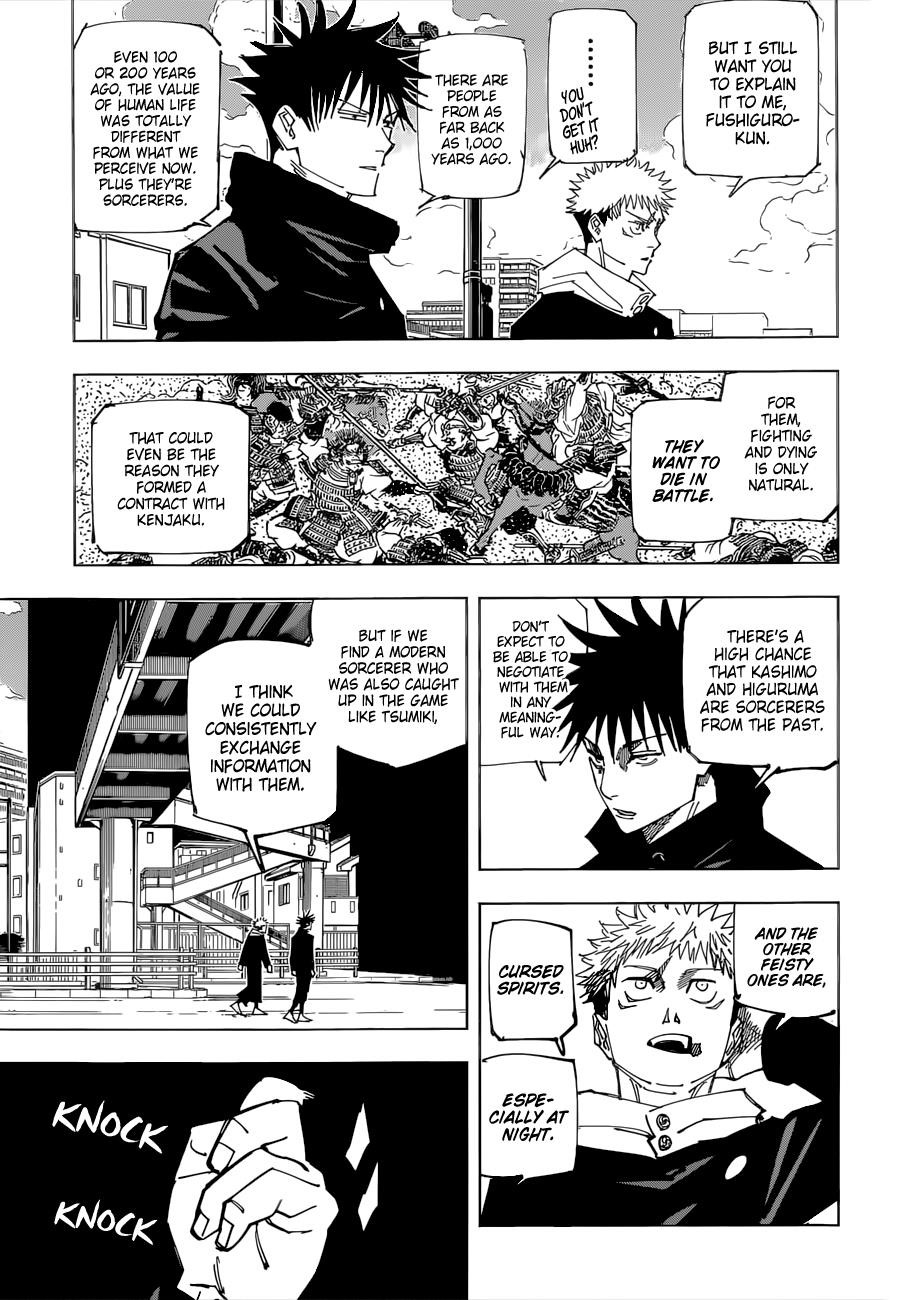 JUJUTSU KAISEN Chapter 161 - Page 3 in English