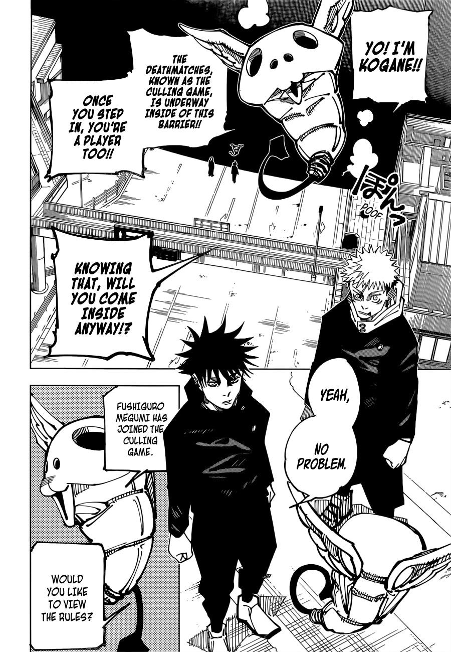 JUJUTSU KAISEN Chapter 161 - Page 4 in English