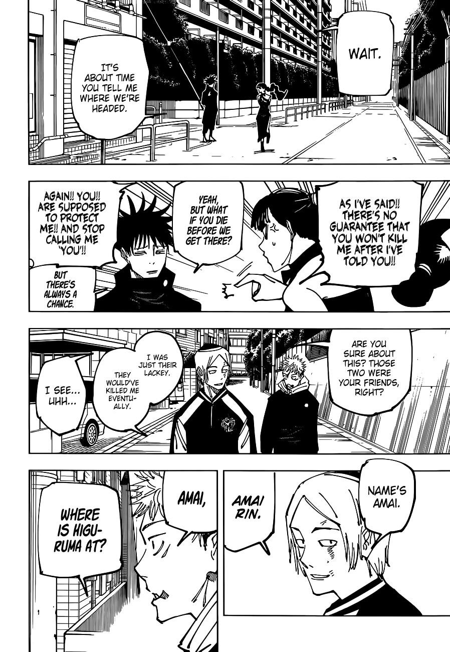 JUJUTSU KAISEN Chapter 162 - Page 16 in English