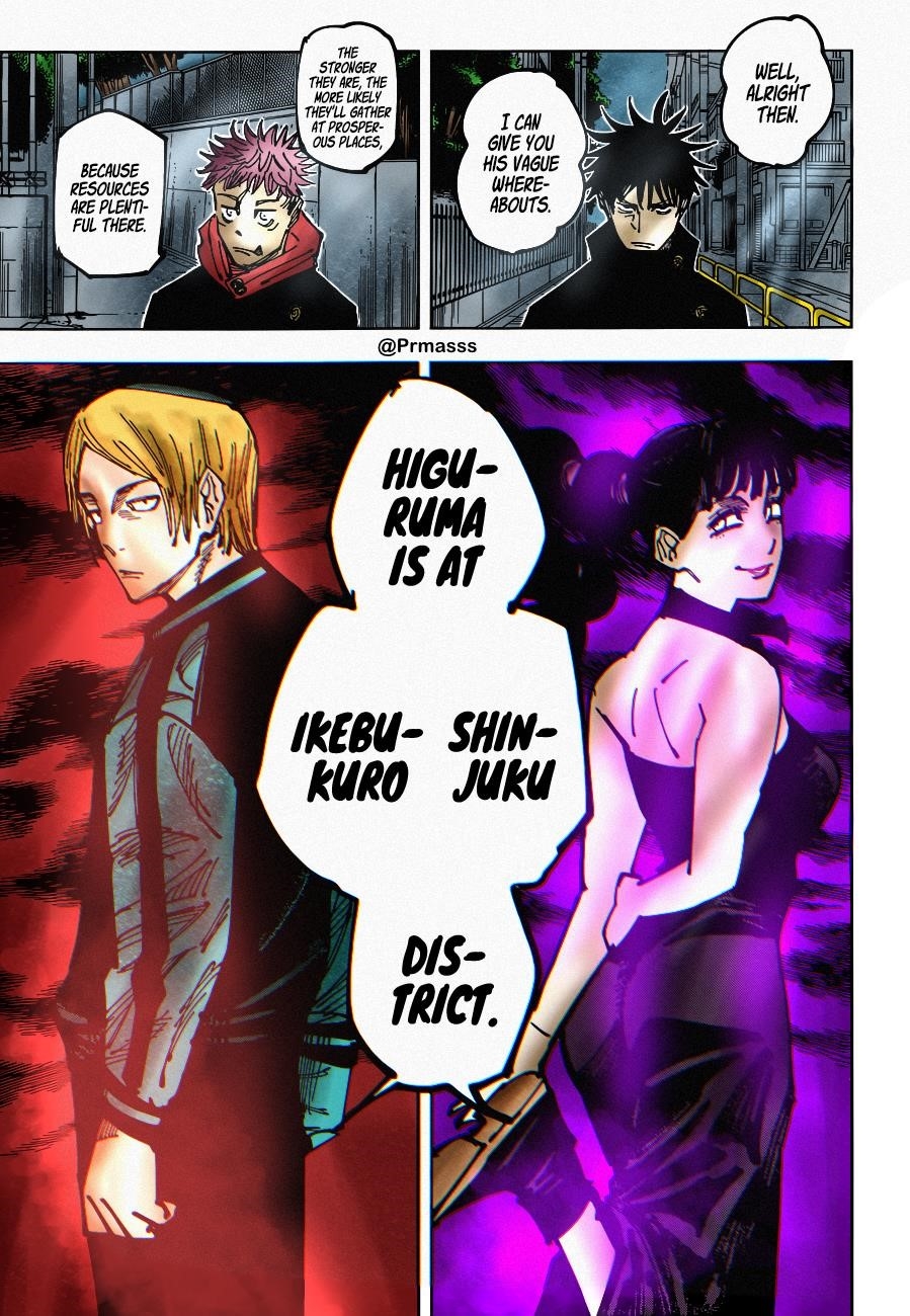 JUJUTSU KAISEN Chapter 162 - Page 21 in English