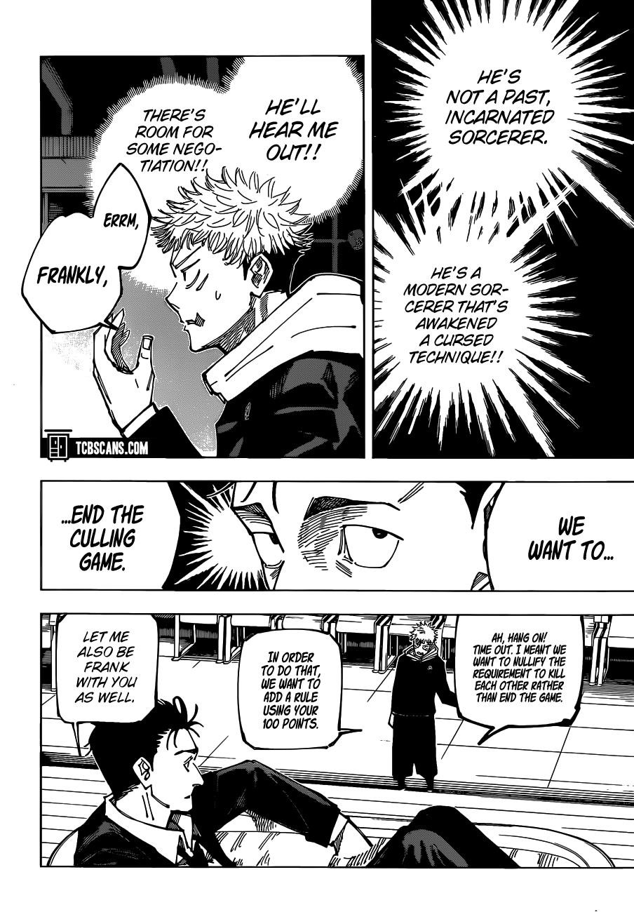 JUJUTSU KAISEN Chapter 163 - Page 15 in English
