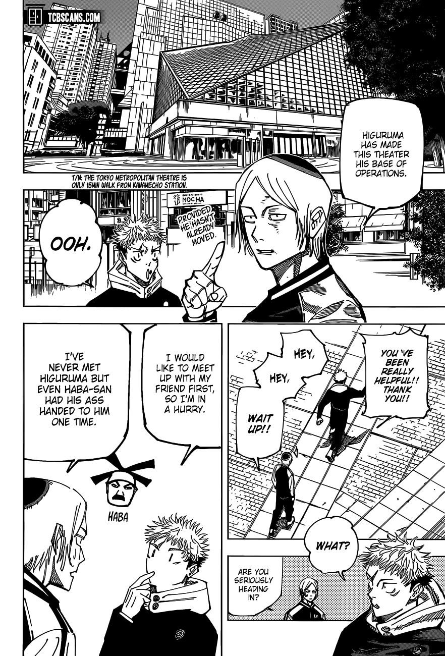 JUJUTSU KAISEN Chapter 163 - Page 8 in English