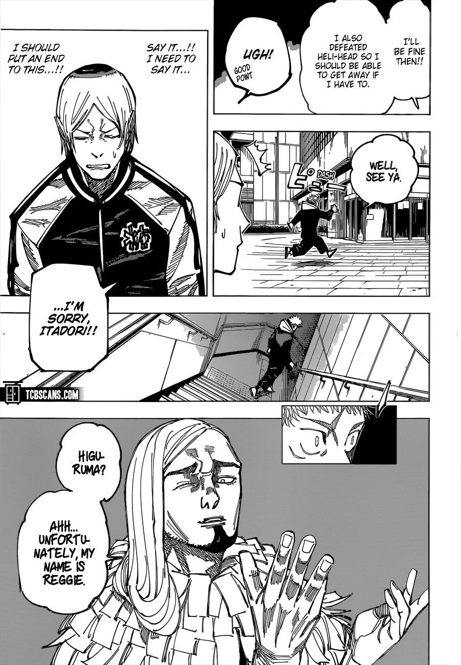 JUJUTSU KAISEN Chapter 163 - Page 9 in English