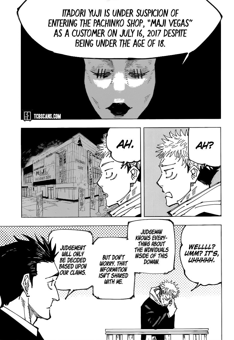 JUJUTSU KAISEN Chapter 164 - Page 4 in English