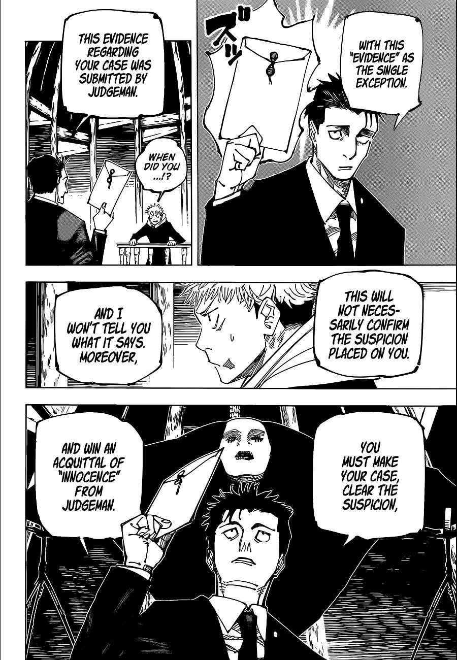 JUJUTSU KAISEN Chapter 164 - Page 5 in English
