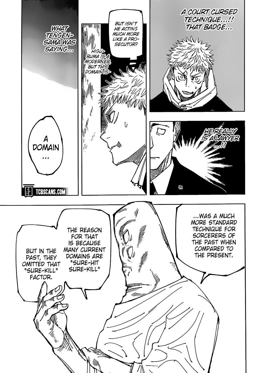 JUJUTSU KAISEN Chapter 164 - Page 6 in English