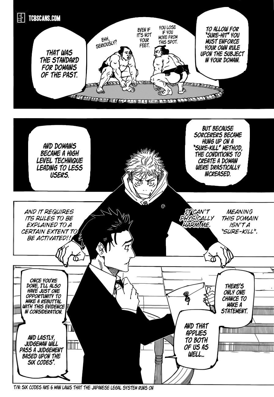 JUJUTSU KAISEN Chapter 164 - Page 7 in English