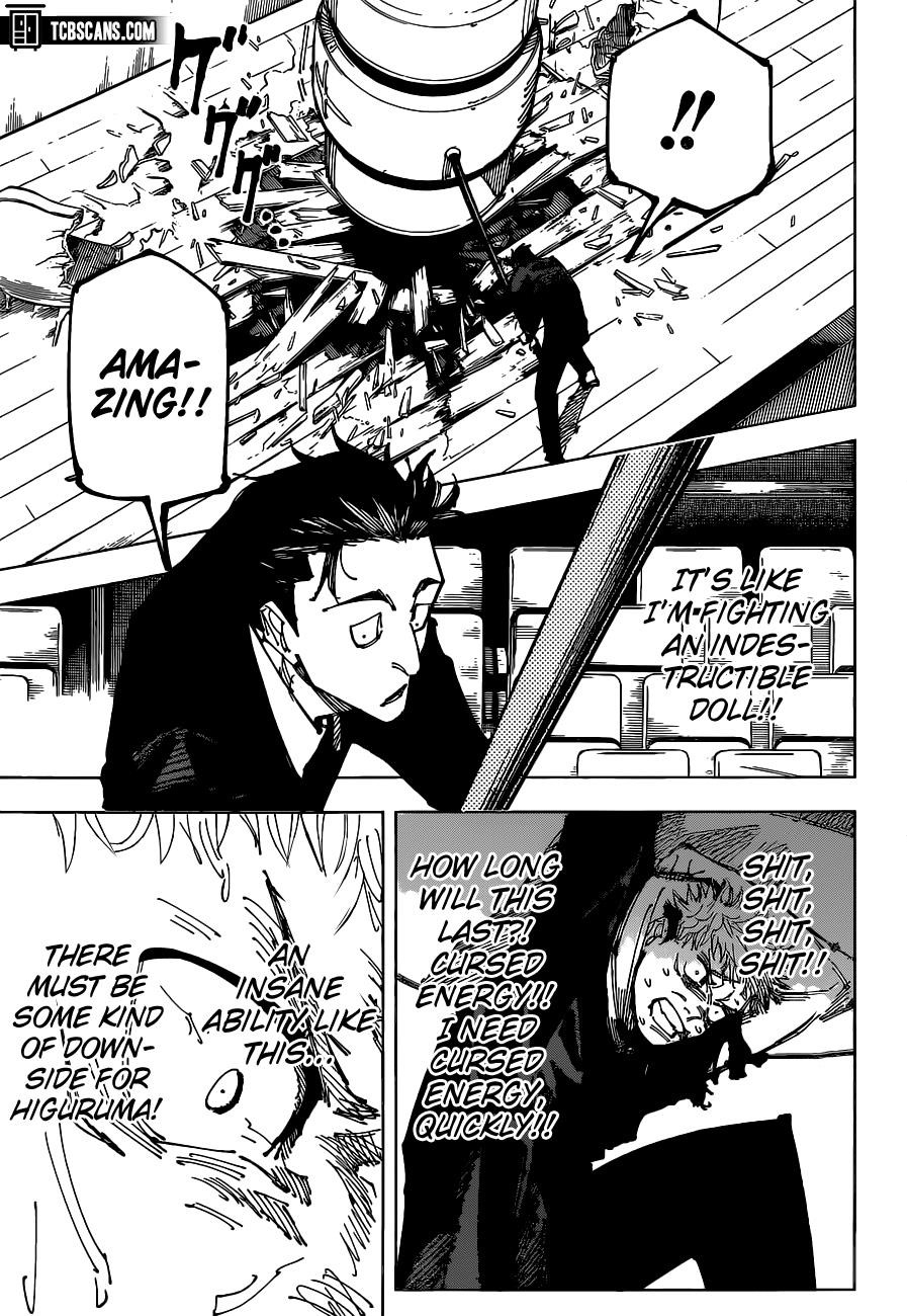JUJUTSU KAISEN Chapter 165 - Page 13 in English