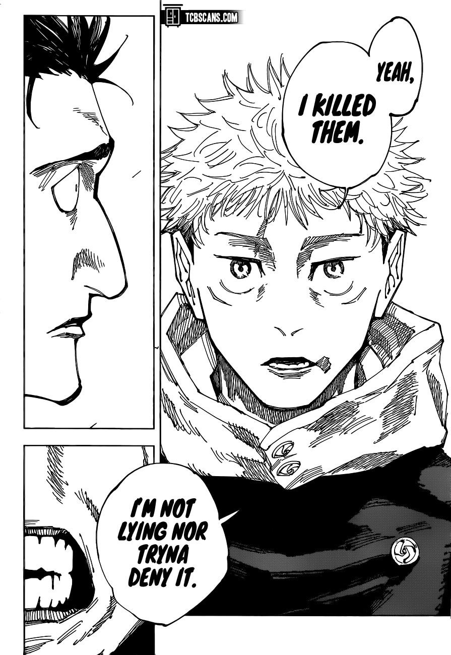 JUJUTSU KAISEN Chapter 165 - Page 18 in English